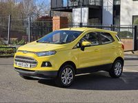Used Ford Ecosport Zetec 2015 Yellow SUV