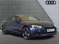 Used Audi A5 Black Edition 200 HP (147 kW) 2024 Blue Coupe