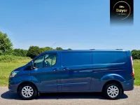 Used Ford Transit Custom Limited 130 HP (95 kW) 2019 Blue Van