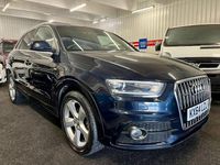 Used Audi Q3 S-Line 177 HP (130 kW) 2014 Blue SUV