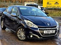 Used Peugeot 208 Allure 110 HP (80 kW) 2018 Blue Hatchback