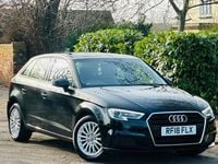 Used Audi A3 Sportback Design 150 HP (110 kW) 2018 Black Hatchback