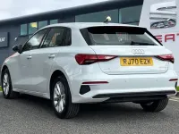 Used Audi A3 Sportback Advanced 2020 White Hatchback