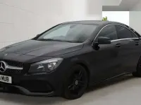 Used Mercedes CLA180 AMG line 2019 Black Coupe