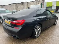 Begagnad BMW 740 M Sport 320 HK (235 kW) 2017 Svart Sedan