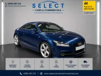 Used Audi TT S-Line 170 HP (125 kW) 2010 Blue Coupe