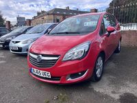 Used Vauxhall Meriva 2015 Red MPV