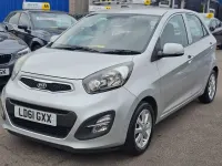 Used Kia Picanto 68 HP (50 kW) 2011 Silver Hatchback