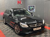 Used Mercedes C200 Premium 2017 Black Estate