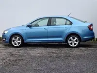 Used Skoda Rapid SE L 110 HP (80 kW) 2018 Blue Hatchback