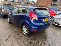 Used Ford Fiesta Style 2017 Blue Hatchback