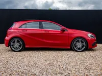 Used Mercedes A200 AMG Line Premium Plus 2017 Red Hatchback