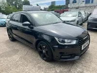 Begagnad Audi A1 Sportback Sport 116 HK (85 kW) 2016 Svart Halvkombi