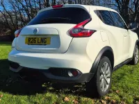 Used Nissan Juke Tekna 110 HP (80 kW) 2017 White SUV
