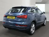 Used Audi Q3 S-Line 150 HP (110 kW) 2016 Blue SUV