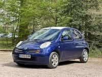 Used Nissan Micra 87 HP (63 kW) 2003 Blue Hatchback