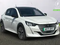 Used Peugeot e-208 Premium 100 kW (136 HP) 2021 White Hatchback