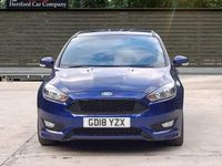 Used Ford Focus ST-Line 120 HP (88 kW) 2018 Blue Hatchback