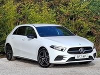 Used Mercedes A250 AMG Line Premium 218 HP (160 kW) 2021 White Hatchback