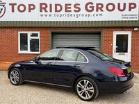 Used Mercedes C350e Premium 293 HP (215 kW) 2017 Blue Sedan