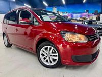 Begagnad VW Touran SE 105 HK (77 kW) 2013 Röd Minibuss