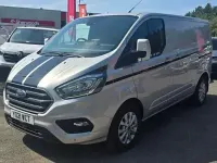 Used Ford Transit Custom Limited 130 HP (95 kW) 2021 Silver Van
