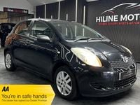 Used Toyota Yaris 69 HP (50 kW) 2008 Black Hatchback