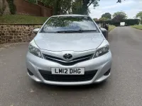 Used Toyota Yaris Multidrive S 101 HP (74 kW) 2012 Silver Hatchback