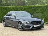 Used Mercedes C220 AMG line 2014 Grey Sedan