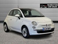 Used Fiat 500 Lounge 69 HP (50 kW) 2014 White Hatchback