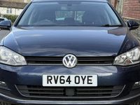 Used VW Golf VII GT 150 HP (110 kW) 2014 Blue Hatchback