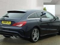 Used Mercedes CLA180 Shooting Brake AMG line 122 HP (89 kW) 2018 Blue Estate