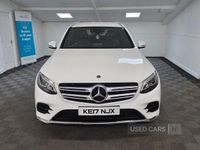 Used Mercedes GLC220 AMG line 2017 White Estate