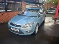 Begagnad Ford Focus Zetec 110 HK (80 kW) 2010 Blå Halvkombi