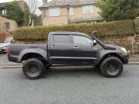 Usado Toyota HiLux 171 CV (125 kW) 2010 Negro Pickup/Camioneta