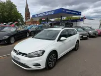 Used VW Golf VII Match 115 HP (84 kW) 2019 White Estate