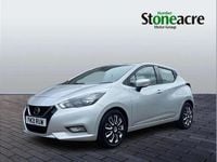 Used Nissan Micra Acenta 91 HP (66 kW) 2021 Silver Hatchback