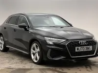 Used Audi A3 Sportback S-Line 2023 Black Hatchback