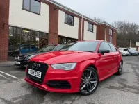 Used Audi A3 S-Line 310 HP (228 kW) 2014 Red Hatchback