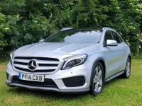Used Mercedes GLA200 AMG line 134 HP (98 kW) 2014 Silver SUV
