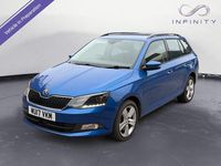 Used Skoda Fabia SE L 110 HP (80 kW) 2017 Blue Estate