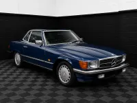 Usado Mercedes SL500 1987 Azul Cabrios