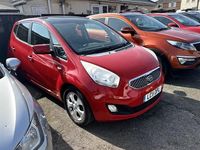 Used Kia Venga 89 HP (65 kW) 2011 Red Hatchback