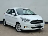 Used Ford Ka Plus Zetec 70 HP (51 kW) 2017 White Hatchback