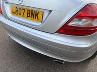 Begagnad Mercedes SLK200 2007 Silver Cab