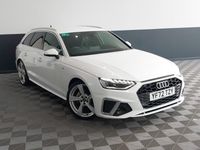 Used Audi A4 S-Line 204 HP (150 kW) 2022 White Estate