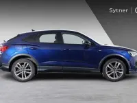 Used Audi Q3 Black Edition 150 HP (110 kW) 2023 Blue SUV