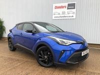 Used Toyota C-HR 122 HP (89 kW) 2021 Blue SUV