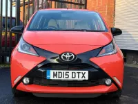 Gebraucht Toyota Aygo X-cite 2015 Orange Kleinwagen