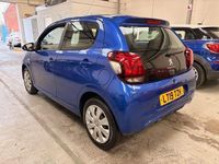 Used Peugeot 108 Active 72 HP (52 kW) 2019 Blue Hatchback